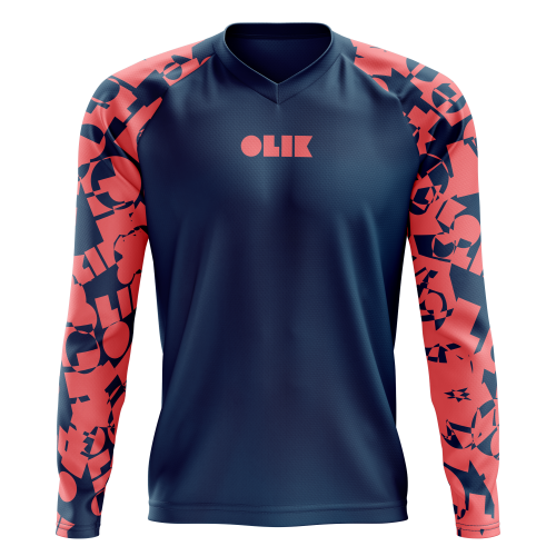 Custom MTB Jersey With Long Sleeves