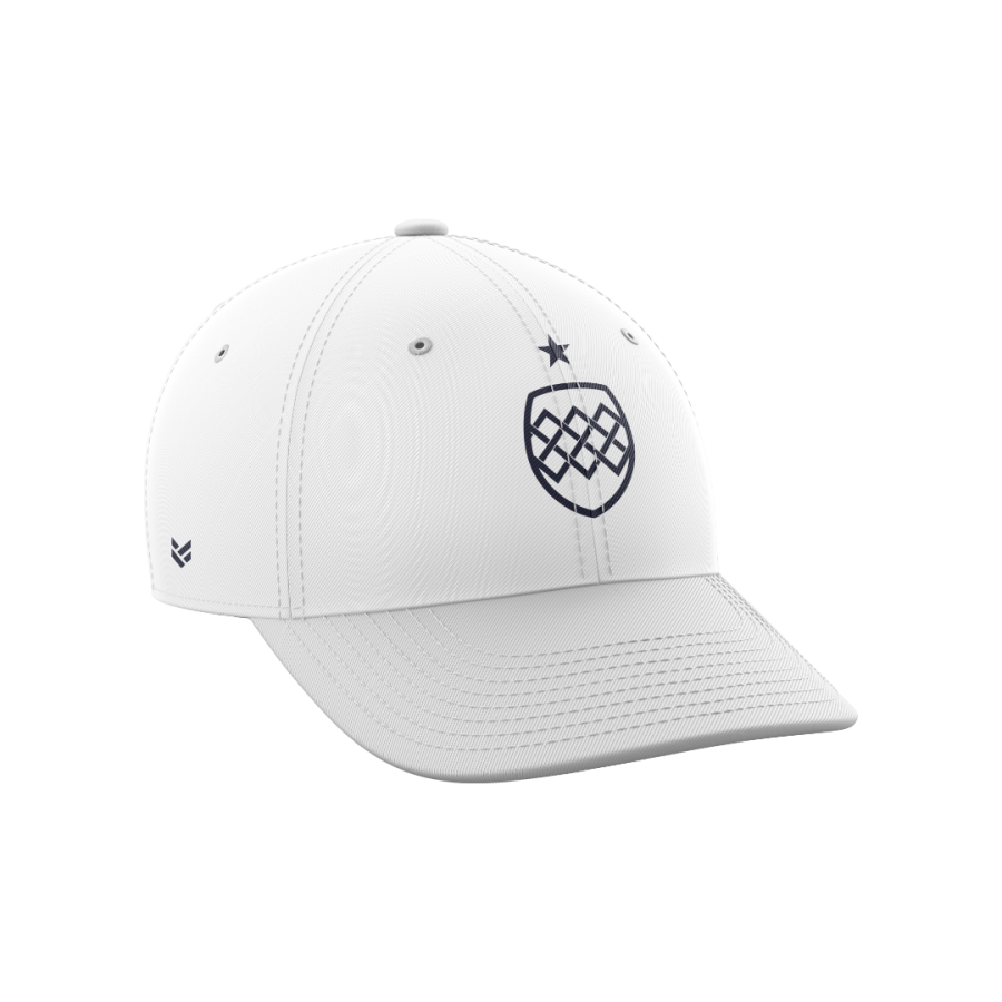 Customisable sports baseball cap with embroidered logo, ideal for teams, clubs and events.