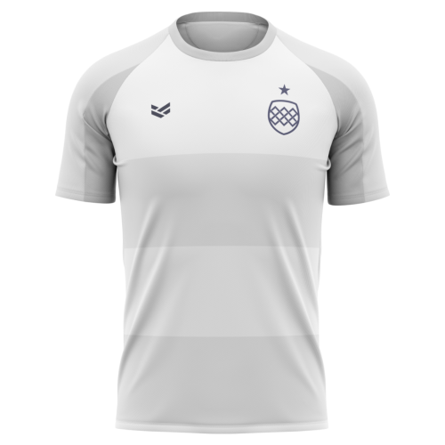 Customisable dodgeball shirt with raglan sleeves and lightweight performance fabric for teams and clubs.